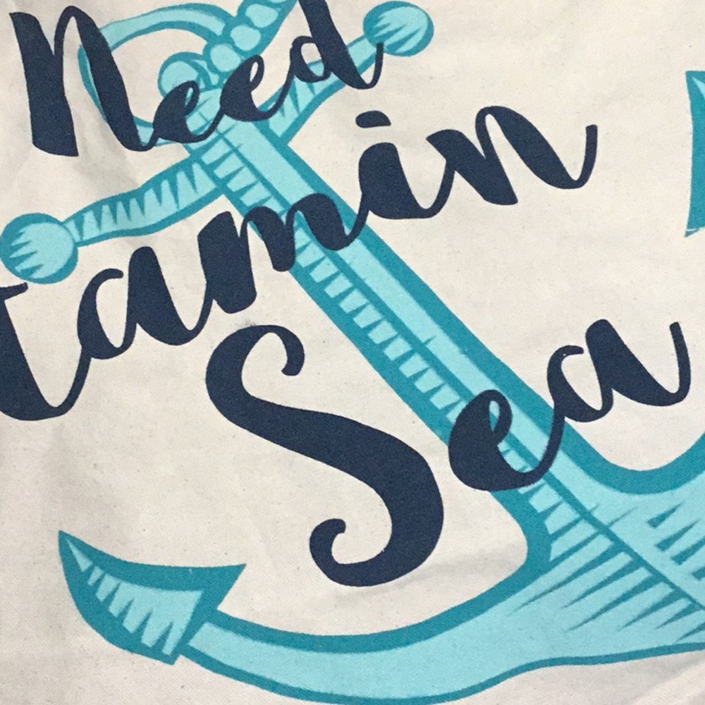 NWT Vitamin Sea graphic beach bag - Picture 4 of 4